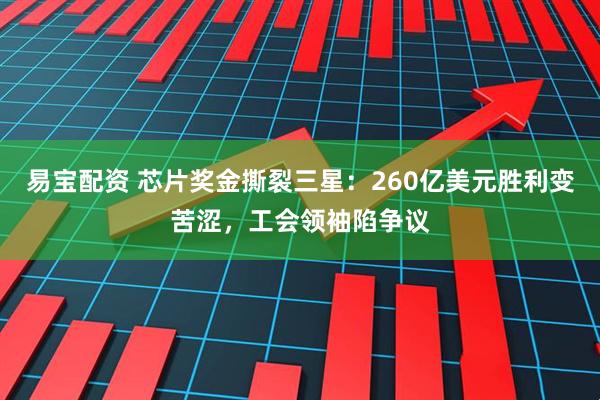 易宝配资 芯片奖金撕裂三星：260亿美元胜利变苦涩，工会领袖陷争议